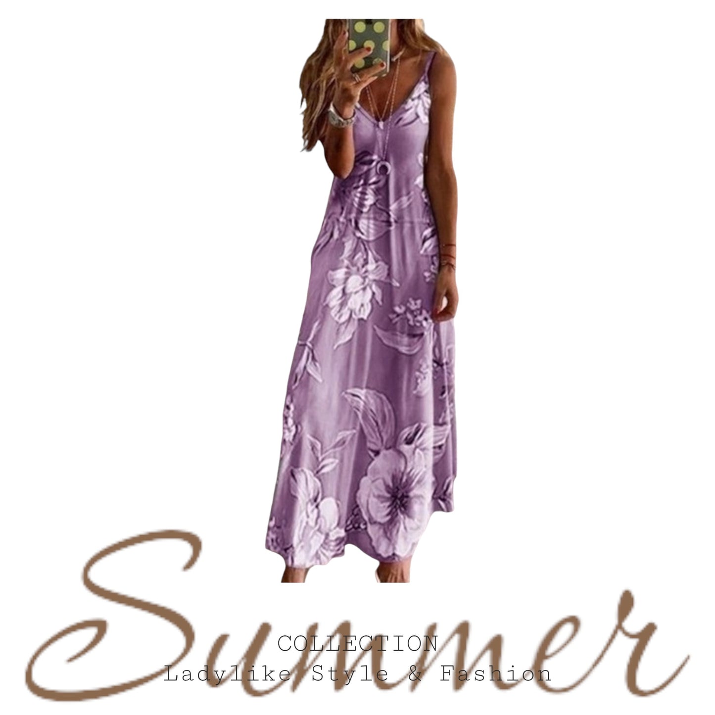 Summer - Kleid - Boho, lang, Hippie, Ibiza