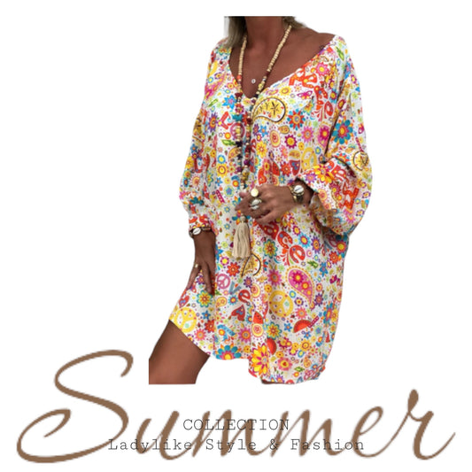 Summer Kleid - Flower Power