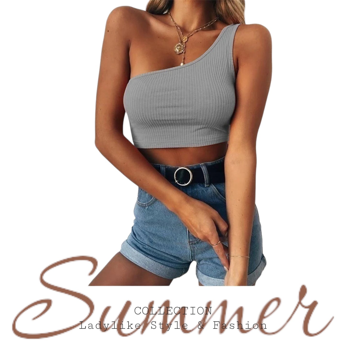 Sexy Tops, kurz, Teil-Bandeau, 3 er Pack